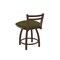 Holland Bar Stool Co 18" Low Back Swivel Vanity Stool, Bronze Finish, Graph Parrot Seat 41118BZ015 - alternate 5